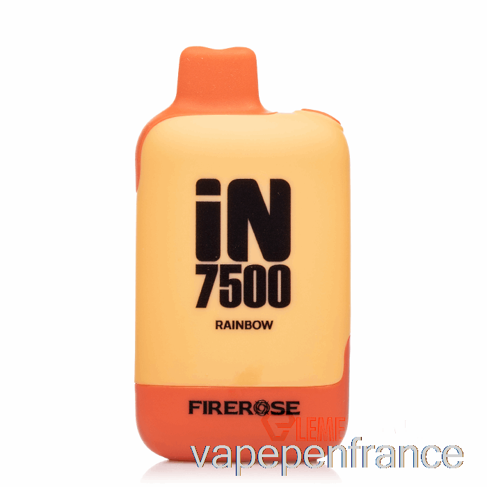 Firerose Dans 7500 Stylo Vape Arc-en-ciel Jetable
